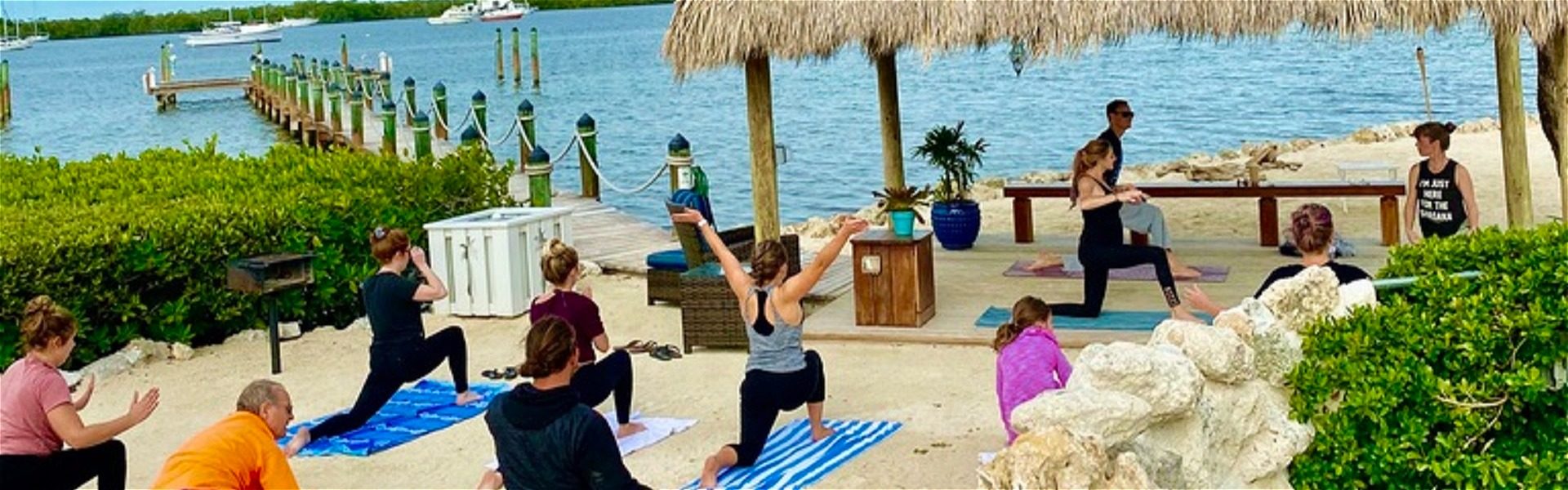 Private beachfront yoga retreat venue in the florida keys